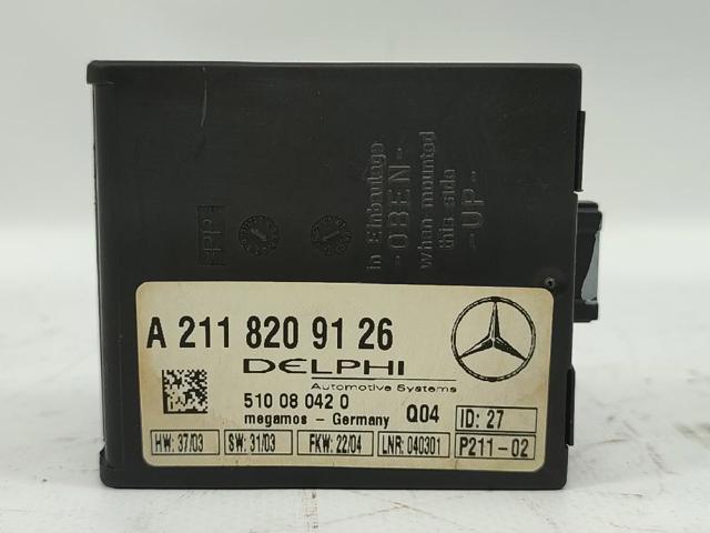 MERCEDES A2118209126 Campana de alarma acústica  disponible Valladolid