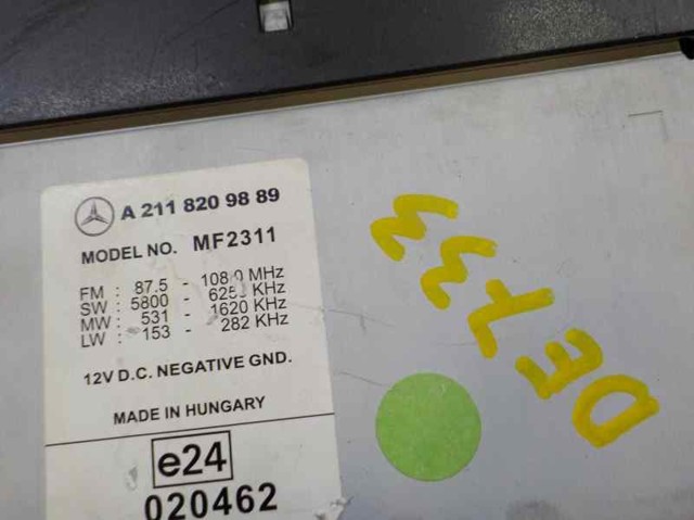 A2118209889 Radio AM/FM  disponible Burgos