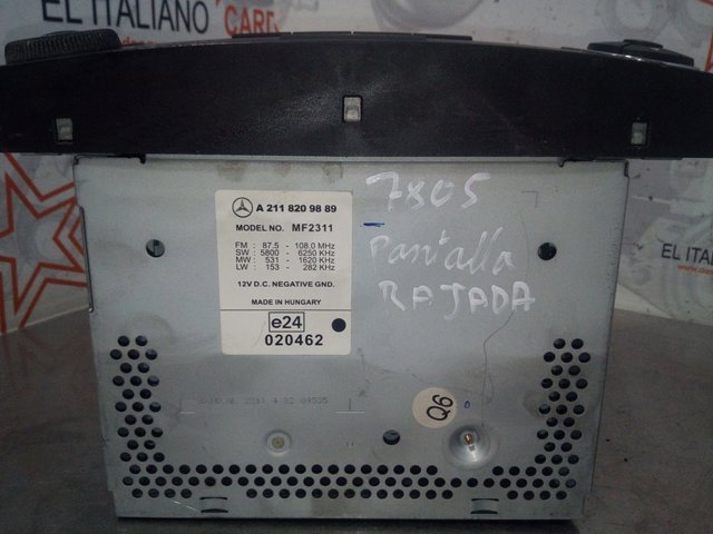 A2118209889 Mercedes