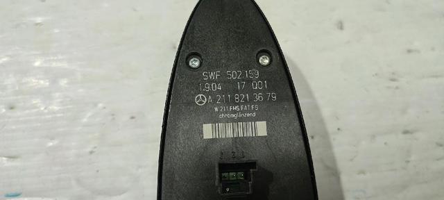 MERCEDES A2118213679 Interruptor de elevalunas delantera izquierda  en stock Salamanca