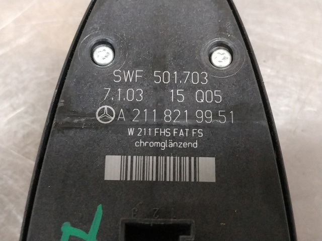 Unidad de control elevalunas delantera izquierda A2118219951 MERCEDES