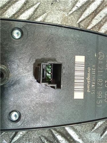 MERCEDES A2118219951 Interruptor de elevalunas delantera izquierda comprar Barcelona