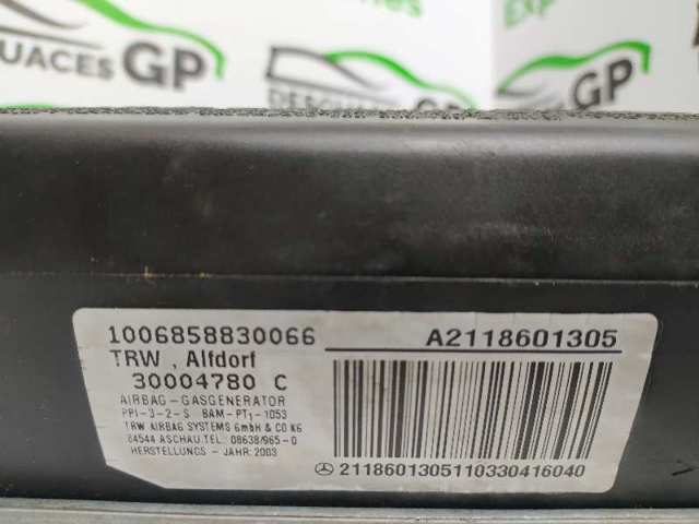 A2118601305 MERCEDES Airbag del pasajero  disponible Ourense