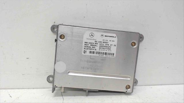 MERCEDES A2118702726 Unidad de control del teléfono  disponible Valladolid