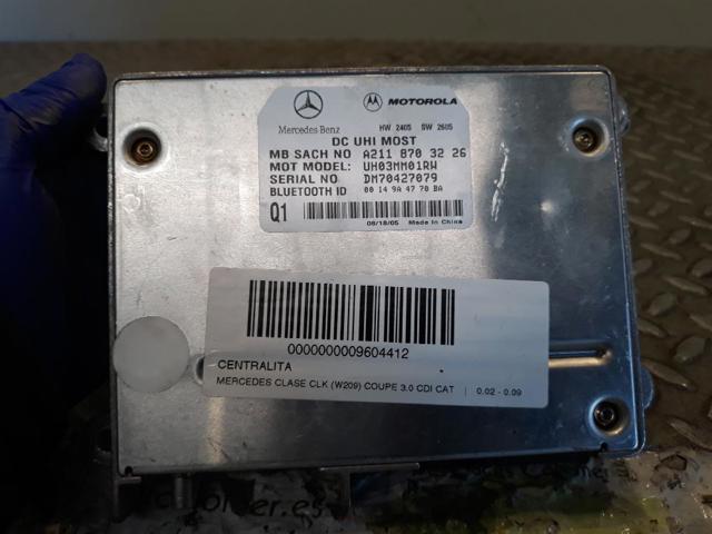 A2118703226 MERCEDES Unidad de control del teléfono  comprar en Lleida