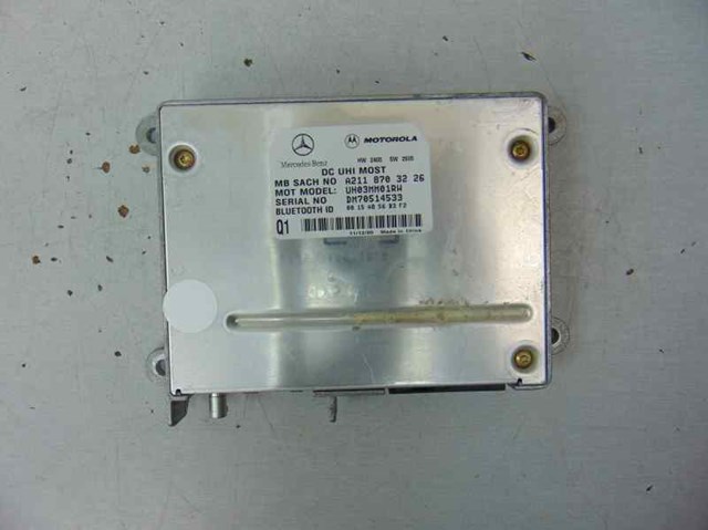 A2118703226 MERCEDES Unidad de control del teléfono  comprar en Lleida