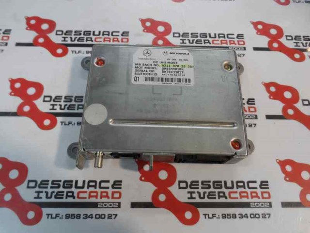 MERCEDES A2118703226 Unidad de control del teléfono comprar Pamplona