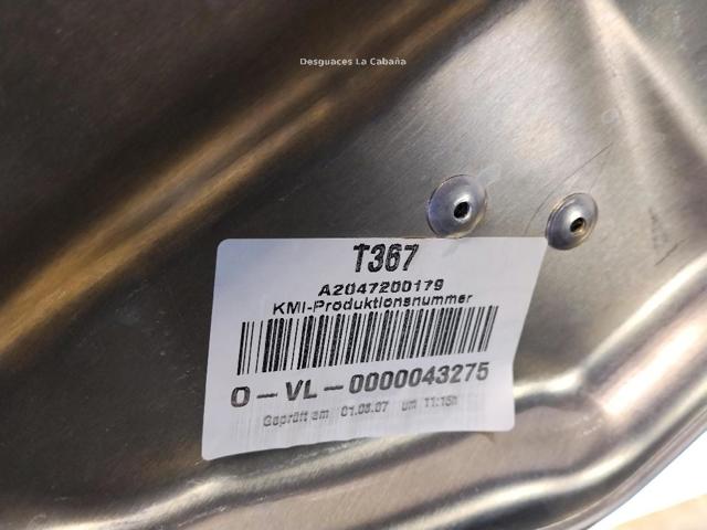 A2127201579 MERCEDES Mecanismo de elevalunas de la puerta delantera izquierda  comprar en Jaén
