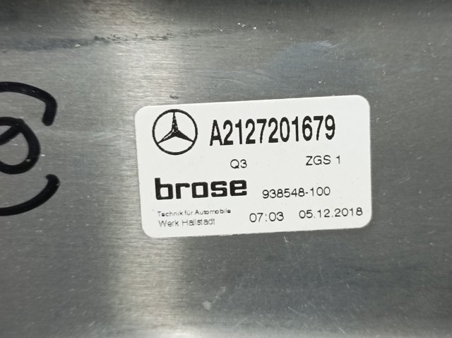 MERCEDES A2127201679 Mecanismo de elevalunas de la puerta delantera derecha  disponible España