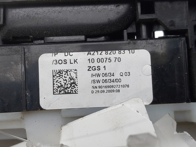 A2128208310 Interruptor de elevalunas delantera izquierda comprar Sevilla