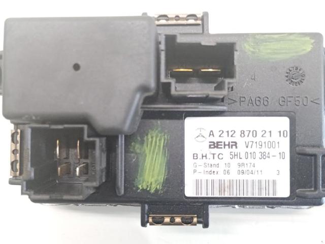 A2128702110 Resistencia del ventilador del habitáculo  comprar en Reus