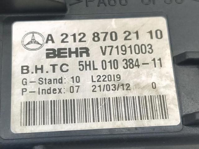 MERCEDES A2128702110 Resistencia del ventilador del habitáculo  comprar en Ponferrada