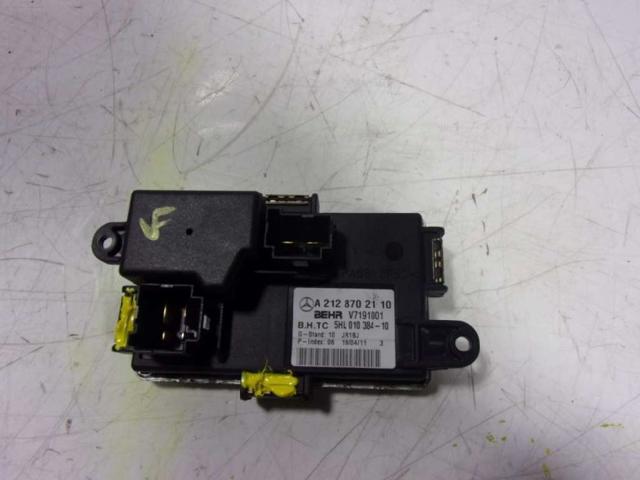 A2128702110 MERCEDES Resistencia del ventilador del habitáculo  disponible Ourense