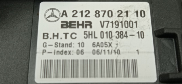 A2128702110 Resistencia de calefacción comprar Girona