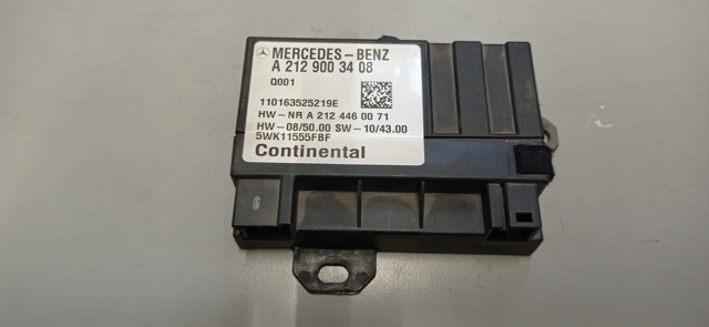 A2129003408 Módulo de control del motor de la bomba de combustible  en stock Castellón