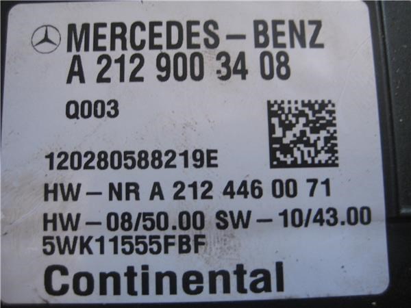 MERCEDES A2129003408 Módulo de control del motor de la bomba de combustible  comprar en Albacete