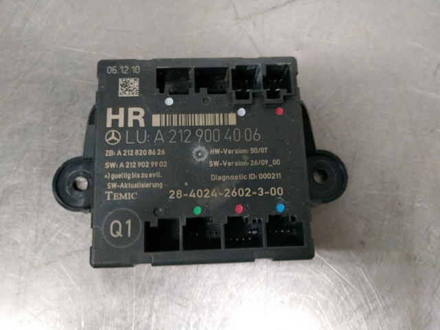 Comprar Unidad de confort E  W212