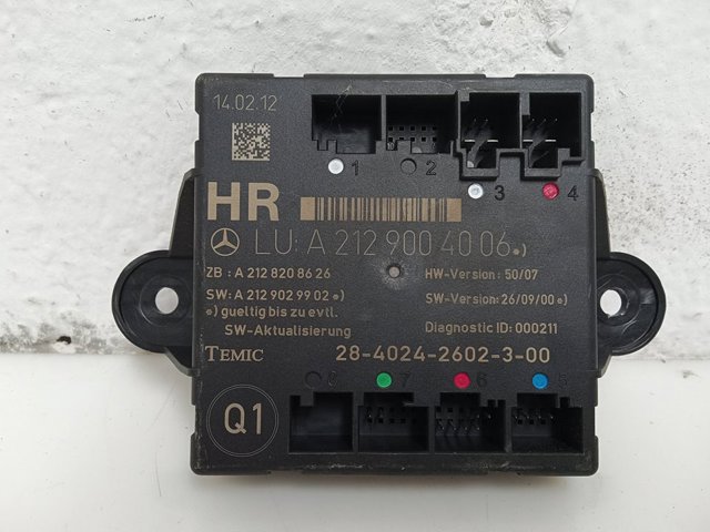 A2129004006 Módulo de confort comprar Girona