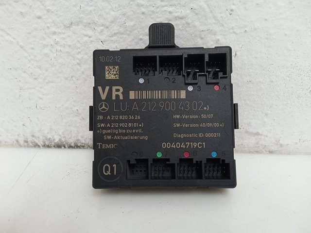 MERCEDES A2129004302 Unidad de confort de la puerta delantera  comprar en Albacete