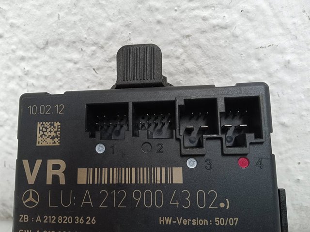 MERCEDES A2129004302 Unidad de confort de la puerta delantera  en stock Valencia