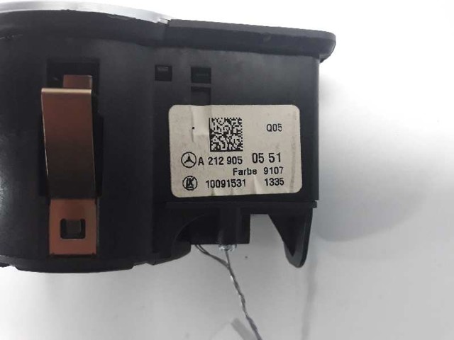 MERCEDES A2129050551 Interruptor de luces en el tablero comprar Barcelona