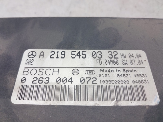 A2195450332 MERCEDES Módulo de control del asistente de aparcamiento comprar Bilbao