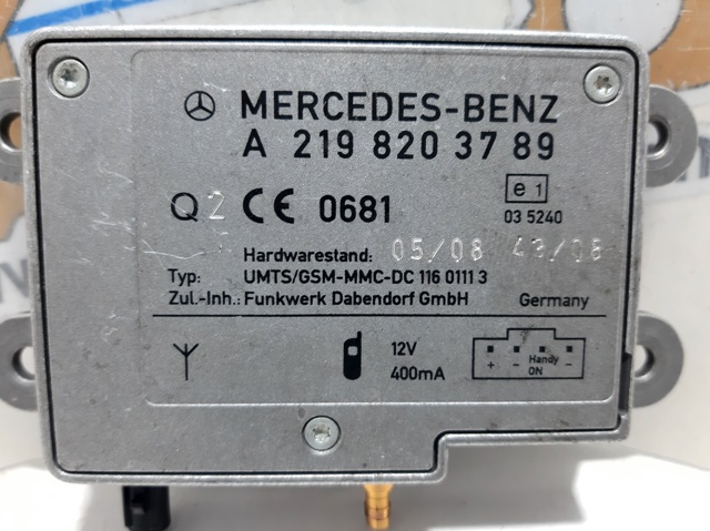 A2198203789 Mercedes