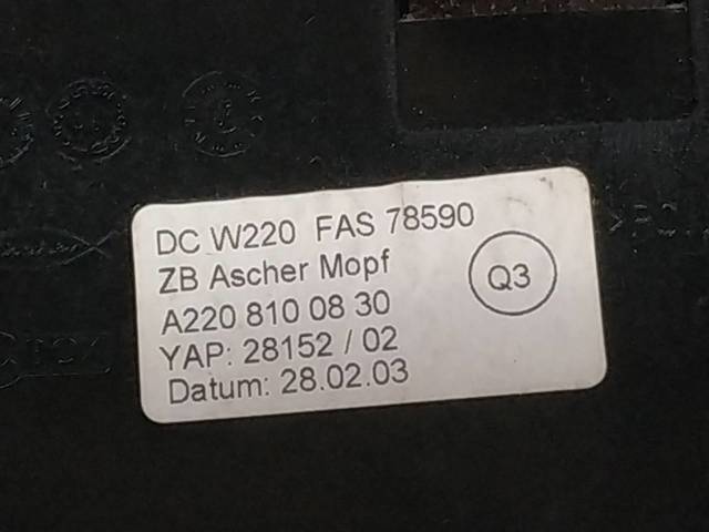 A2208100830 Mercedes