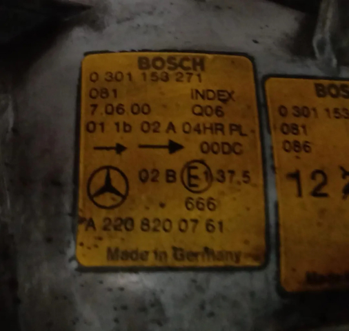 A2208200761 MERCEDES Faro izquierdo  en stock Córdoba