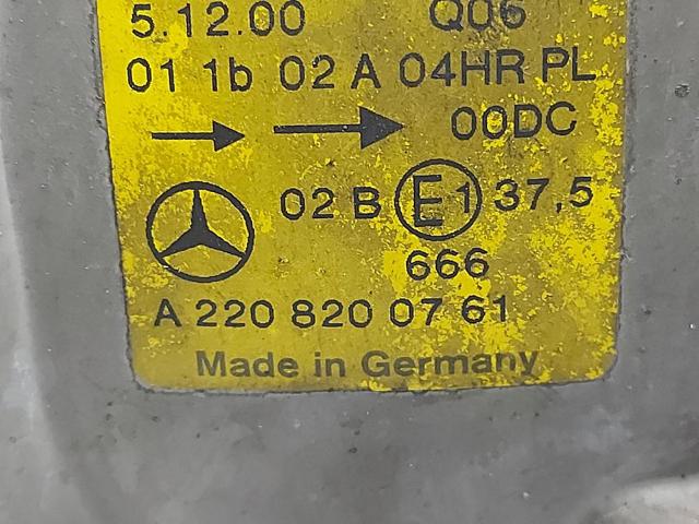 MERCEDES A2208200761 Faro izquierdo comprar Pamplona