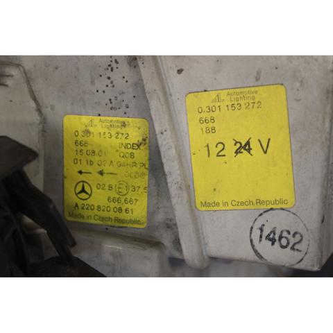 A2208200861 MERCEDES Faro derecho  en stock Gandía