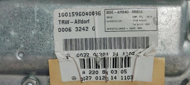 A2208600305 Airbag de puerta delantera izquierda  disponible Utrera
