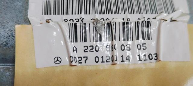 A2208600305 Airbag de puerta delantera izquierda  en stock Granada