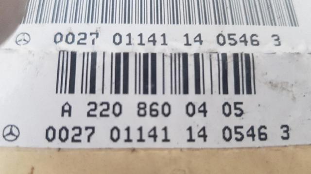 A2208600405 Airbag de puerta delantera derecha  disponible Burgos