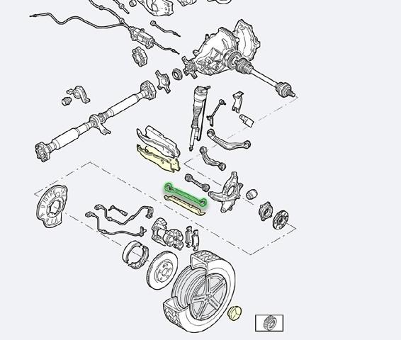 MERCEDES A2213500706 Barra oscilante, suspensión de ruedas, trasera izquierda comprar Pamplona