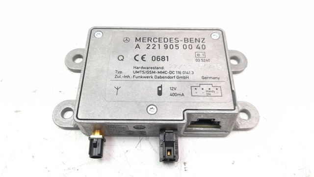 Amplificador De Señal A2219050040 Mercedes