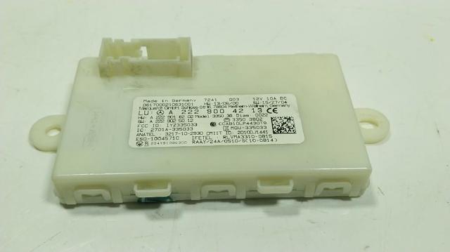 A2229004213 MERCEDES  en stock Gandía