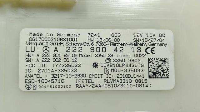 MERCEDES A2229004213  comprar en Ponferrada