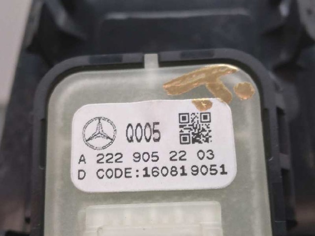 A2229052203 MERCEDES Botón de encendido del motor del elevalunas delantero derecho  disponible Ourense