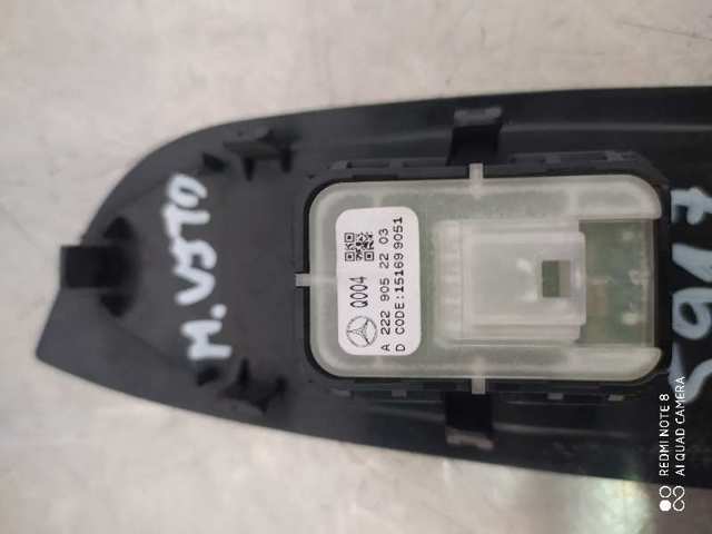 A2229052203 Botón de encendido del motor del elevalunas delantero derecho  disponible Málaga