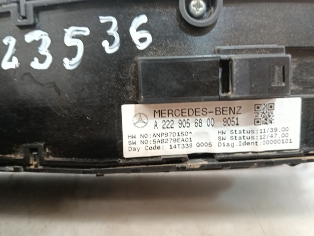 A2229056800 Interruptor de elevalunas delantera izquierda comprar Girona