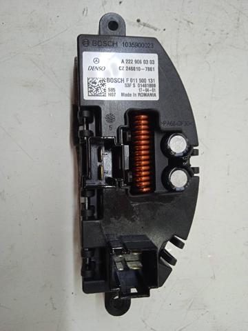 MERCEDES A2229060303 Resistencia del ventilador del habitáculo  comprar en Murcia