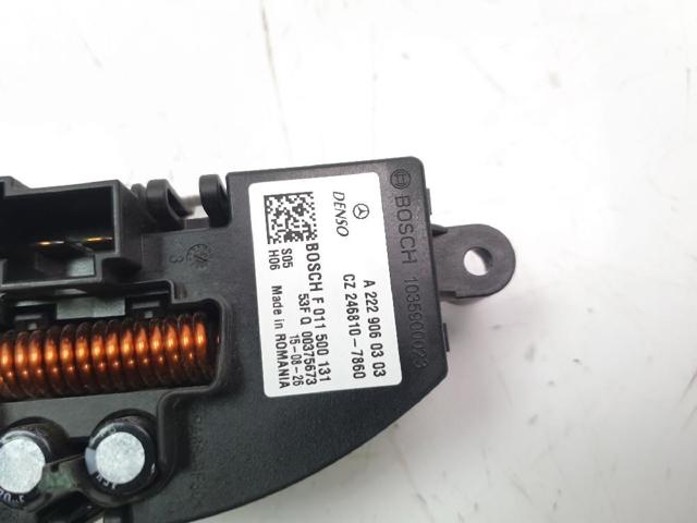 A2229060303 Resistencia del ventilador del habitáculo  comprar en Reus