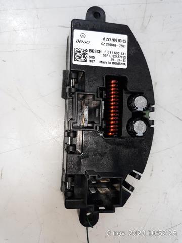 MERCEDES A2229060303 Resistencia del ventilador del habitáculo  comprar en Ponferrada