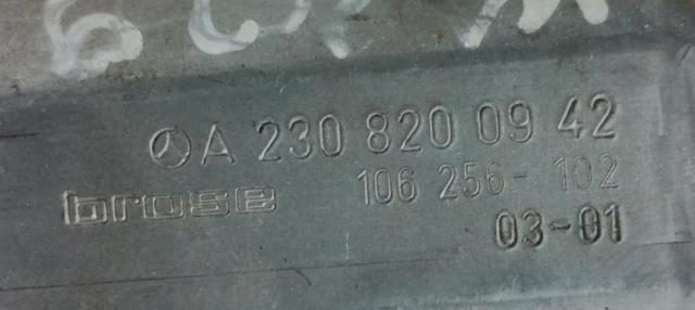 A2308200942 MERCEDES Motor del elevalunas de la puerta delantera izquierda  disponible Vigo