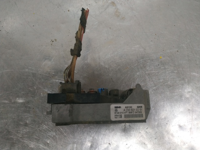 MERCEDES A2308210251 Resistencia del ventilador del habitáculo  disponible España