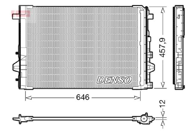 A2465000454 Condensador de aire acondicionado  comprar en Reus