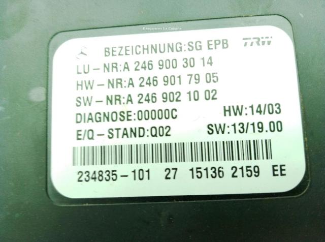 A2469003014 Módulo del freno de estacionamiento electromecánico comprar Sevilla