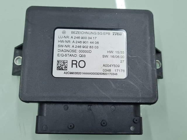 A2469003417 Módulo del freno de estacionamiento electromecánico comprar Girona