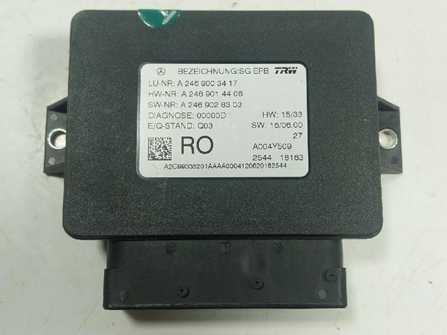 MERCEDES A2469003417 Módulo del freno de estacionamiento electromecánico comprar Tarragona